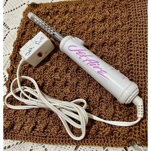 Vintage Jet Aire Curling Iron | Pink Handle | Retro Hair Tool | Tested Working